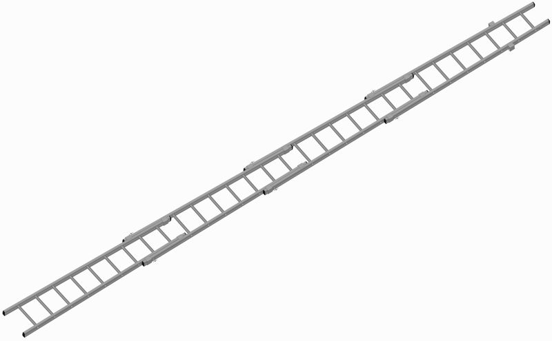 SADA ŽEBŘÍKU HN3 - (ATEST DLE EN 1147, 2001) - 2,6M