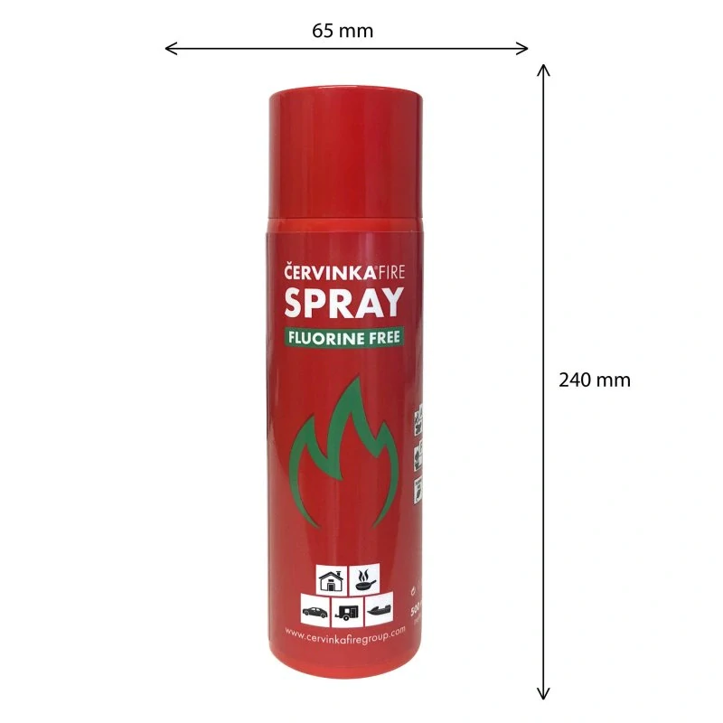 Červinka Hasicí sprej s bezfluorovým hasivem 500 ml
