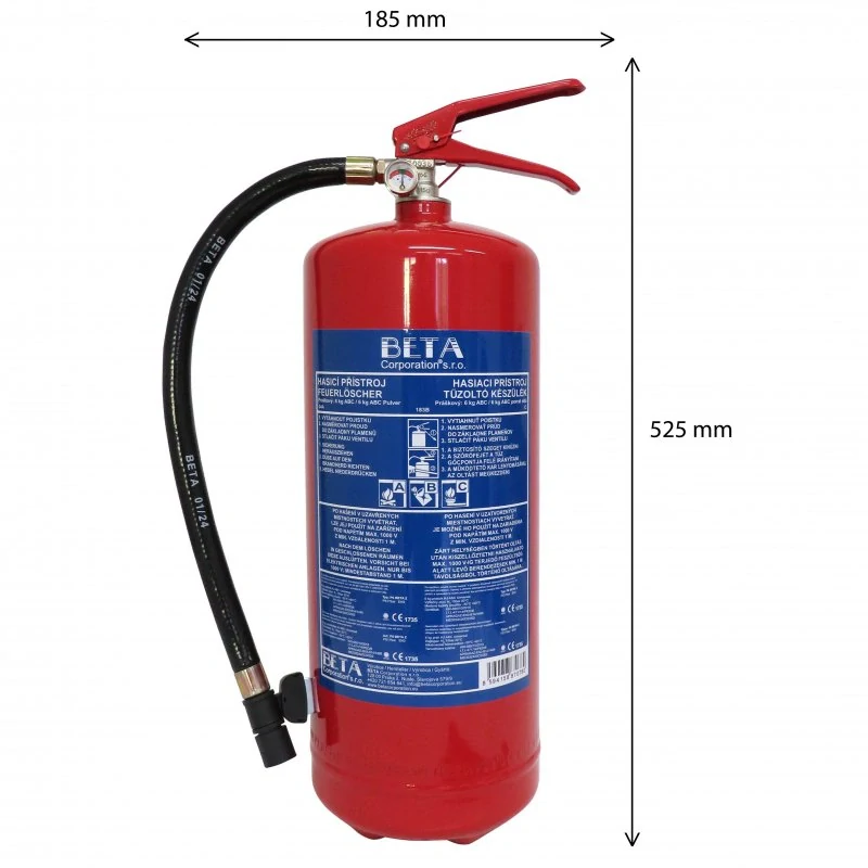 Hasicí přístroj Beta P6 BETA-Z (34A) - práškový - 6 kg