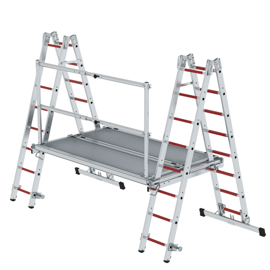 Záchranná a pracovní plošina k multifunkčnímu žebříku DIN EN 1147
