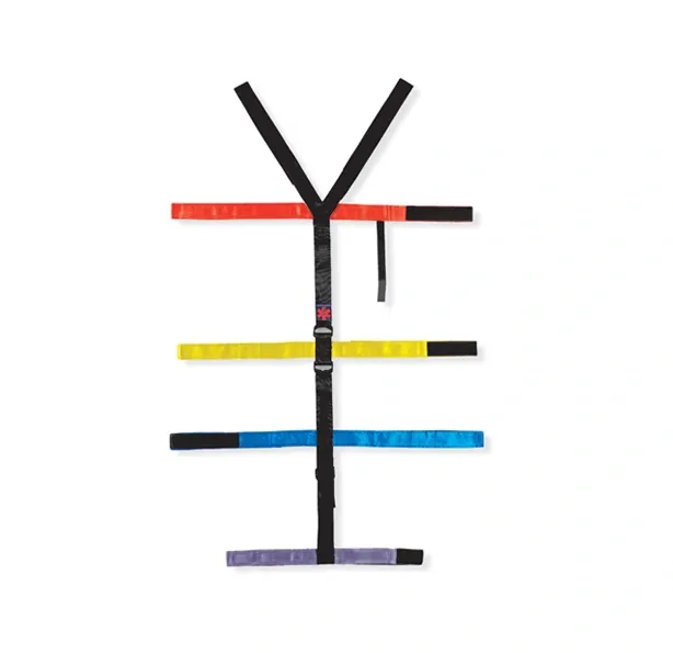 Set páteřní deska oranžová + Spencer T-STRAPS popruhy