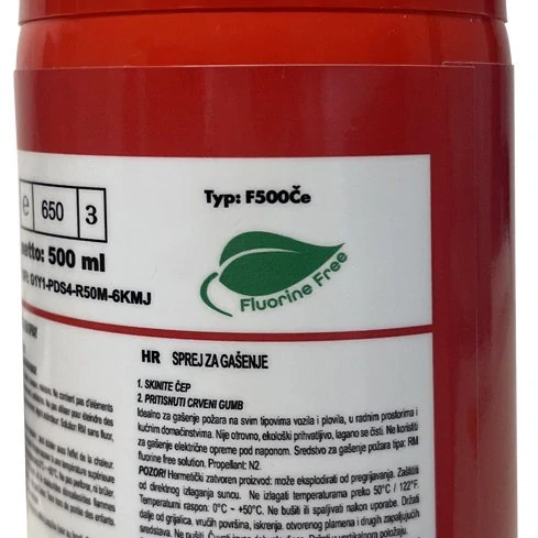 Červinka Hasicí sprej s bezfluorovým hasivem 500 ml