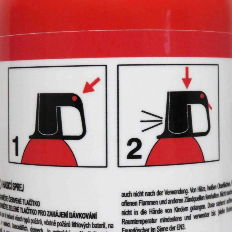 Hasicí sprej UNIEX 750ml hašení lithiových baterií