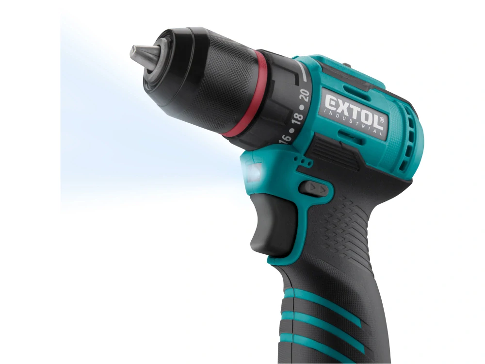 Vrtací šroubovák aku, BRUSHLESS, 16V Li-ion, 2×2Ah