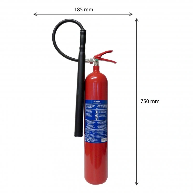 Hasicí přístroj Beta K5 BETA-Z (89B) - sněhový (CO2) - 5 kg