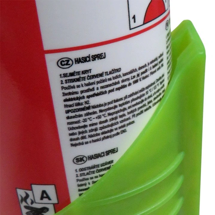 Držák na hasicí sprej zelený 500 ml
