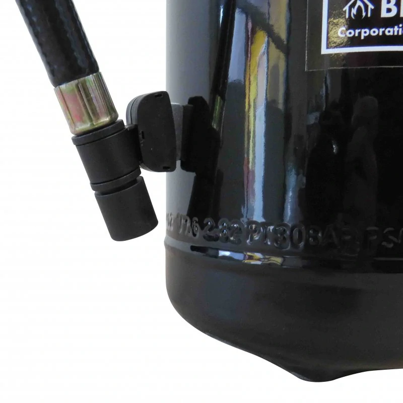 Designový černý hasicí prostředek 6kg
