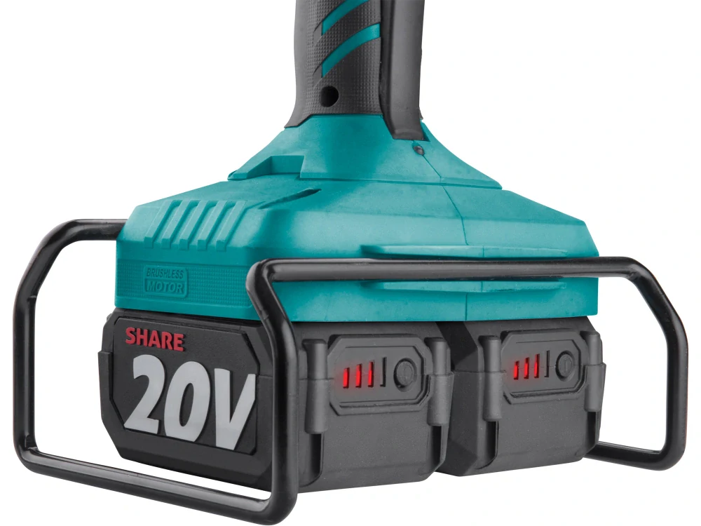 Bruska úhlová aku SHARE20V, 150/180mm, BRUSHLESS, bez baterie a nabíječky