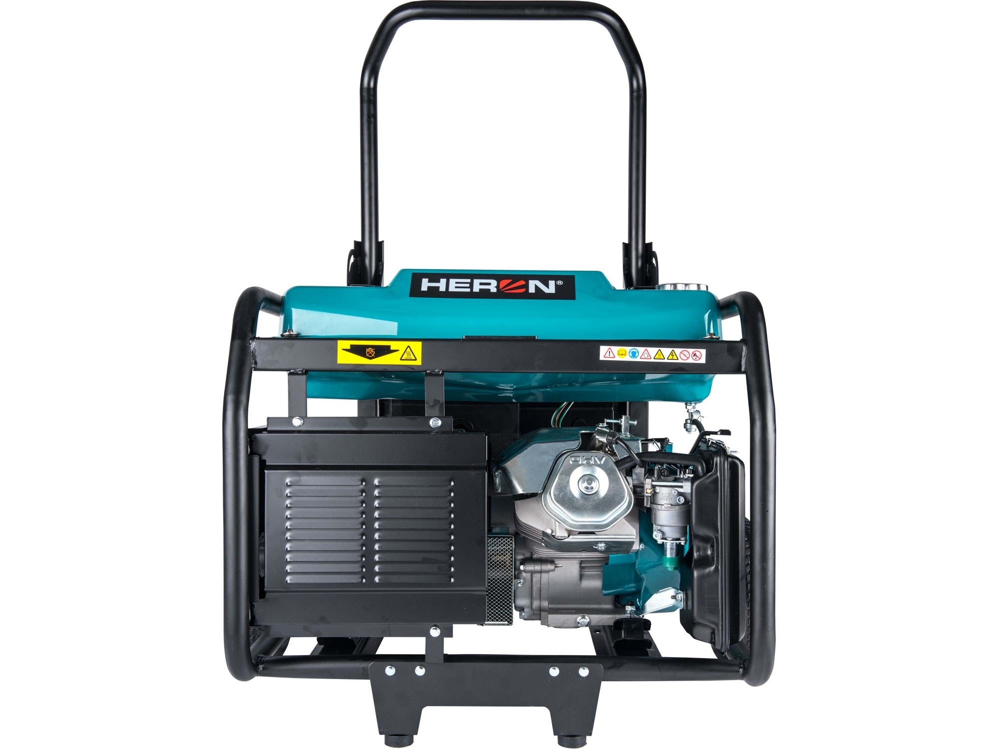 elektrocentrála benzínová 17HP/8,2kW, podvozek, elektrický start