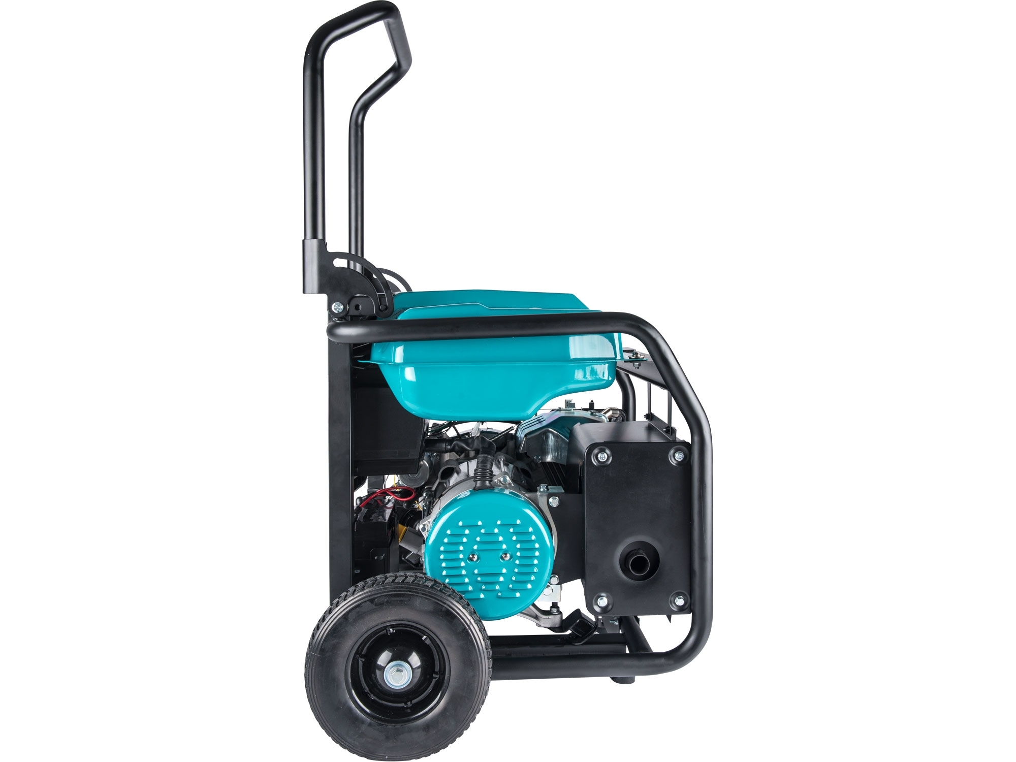 elektrocentrála benzínová 17HP/8,2kW, podvozek, elektrický start