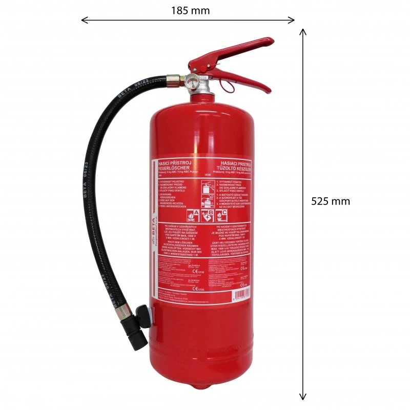 Hasicí přístroj Beta P6 BETA-A (34A) - práškový - 6 kg