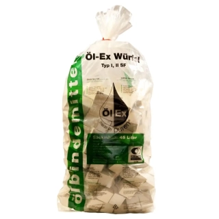 Sypký sorbent Öl-Ex kostky; Typ I A II/SF