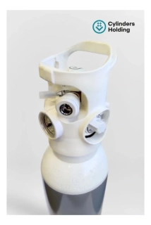 CYLINDERS OXYGEN 2L(S) s integrovaným ventilem vč. náplně O2