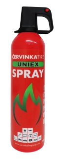 Hasicí sprej UNIEX 750ml hašení lithiových baterií