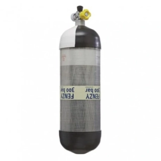 Kompozitní láhev 6,8 l/300 bar 4,5 kg s ventilem Fenzy