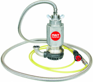 Nevýbušné ponorné čerpadlo na chemikálie MAST IN EX 7-3D (DIN 14 555 T12)