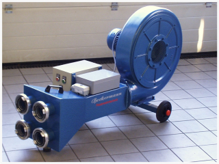 Elektrický sušicí ventilátor TG 812 pro 4 ks požárních hadic