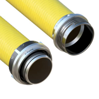 Savice 1,6m se šroubením Profi-Extra,pr.110mm,Flame 50 žlutá s ...