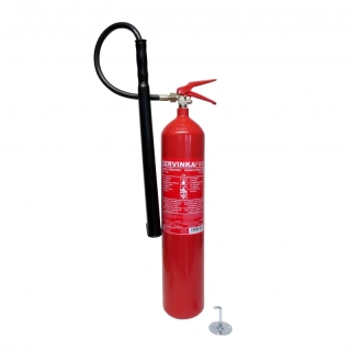 Hasicí přístroj Červinka S5 Če (70B) - sněhový (CO2) - 5 kg