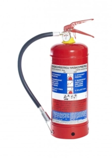 Hasicí přístroj Sacep SACLON S6-SAC plynový s čistým hasivem 6 kg