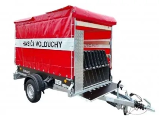 Výroba a speciální úpravy hasičských přívěsů